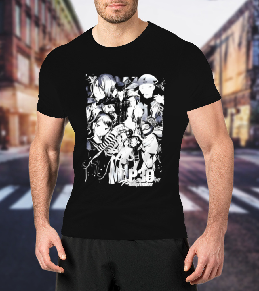 Persona 3 25th Anniversary Anime Characters Celebration T-Shirt