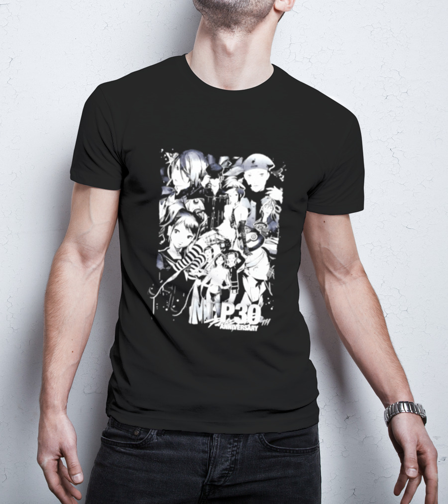 Persona 3 25th Anniversary Anime Characters Celebration T-Shirt