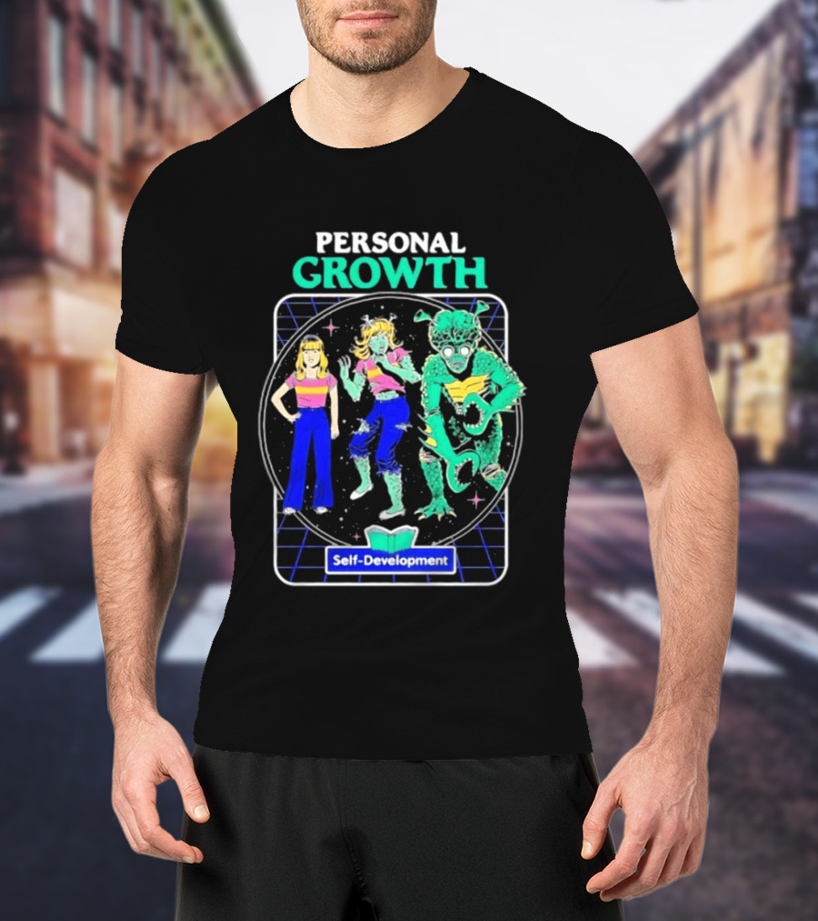 Personal Growth Self Development Alien Transformation Steven Rhodes T-Shirt