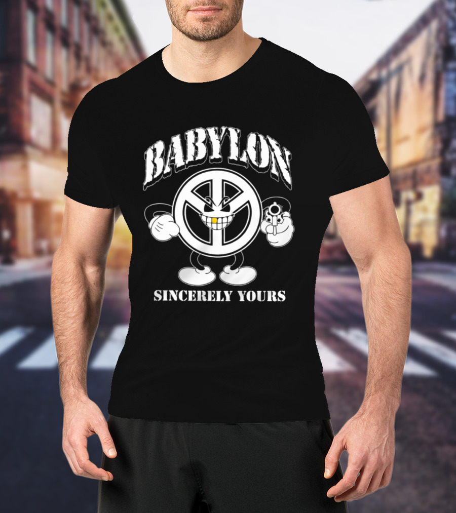 Babylon Sincerely Yours Peace Wheel T-Shirt