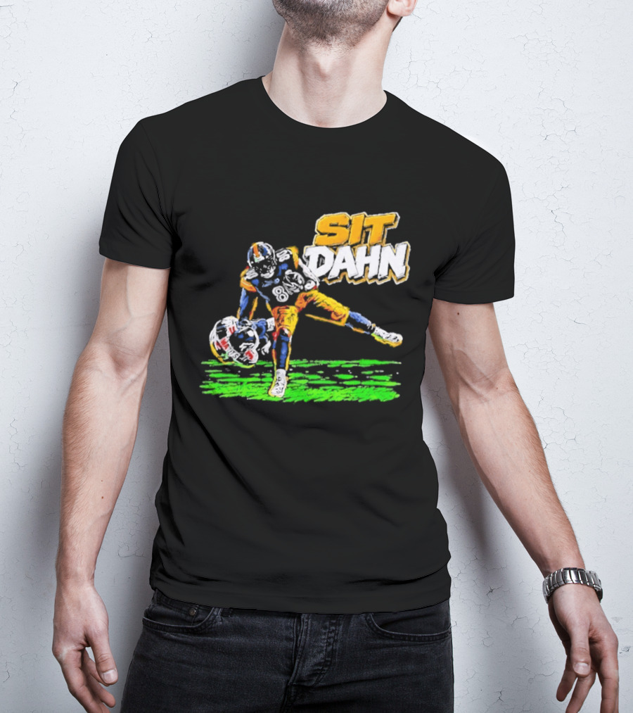 Sit Dahn Pittsburgh Steelers George Pickens 14 Football T-Shirt