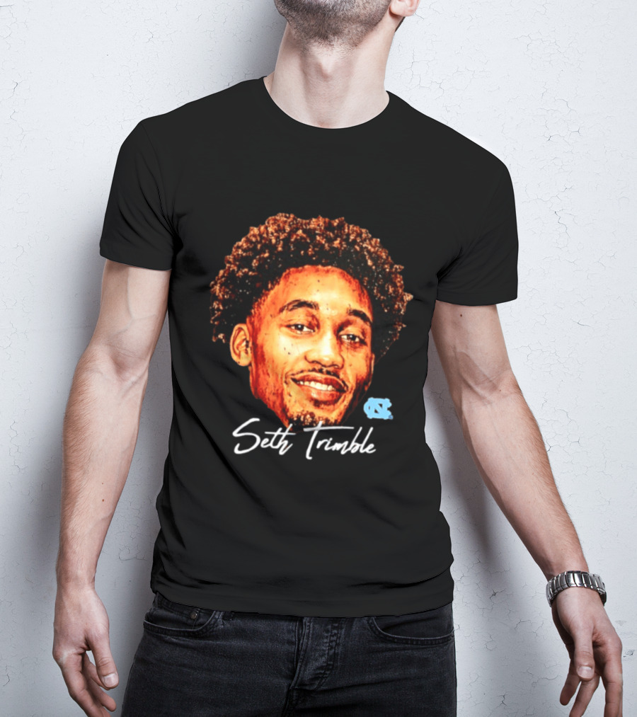 Seth Trimble North Carolina Tar Heels NCAA Men's Basketball T-Shirt