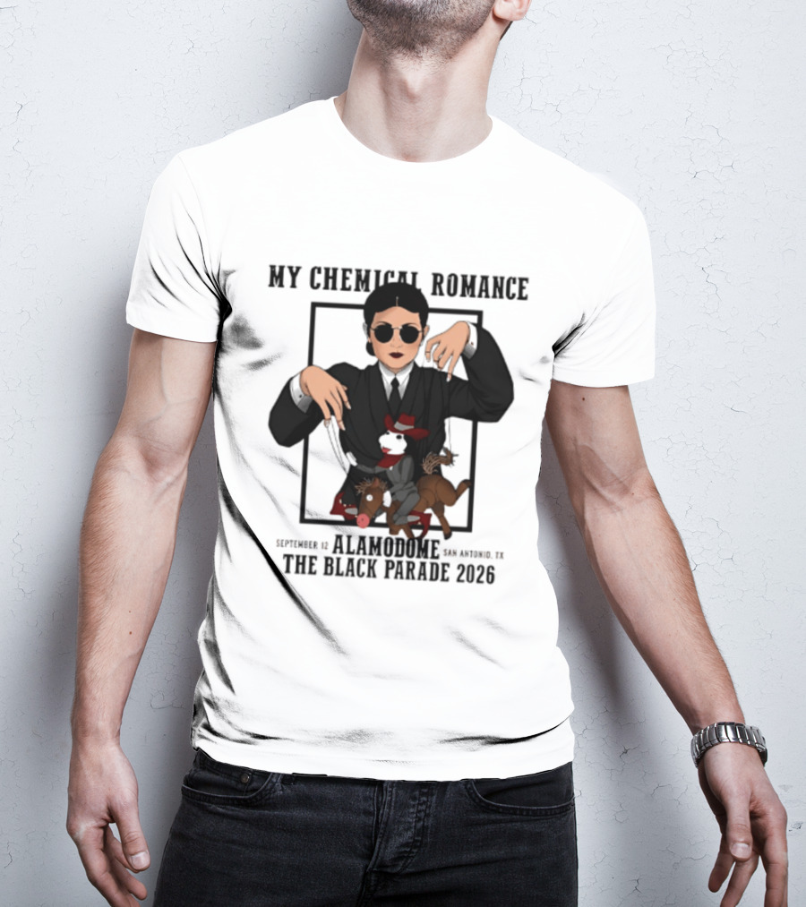 My Chemical Romance The Black Parade Alamodome 2026 September Texas T-Shirt