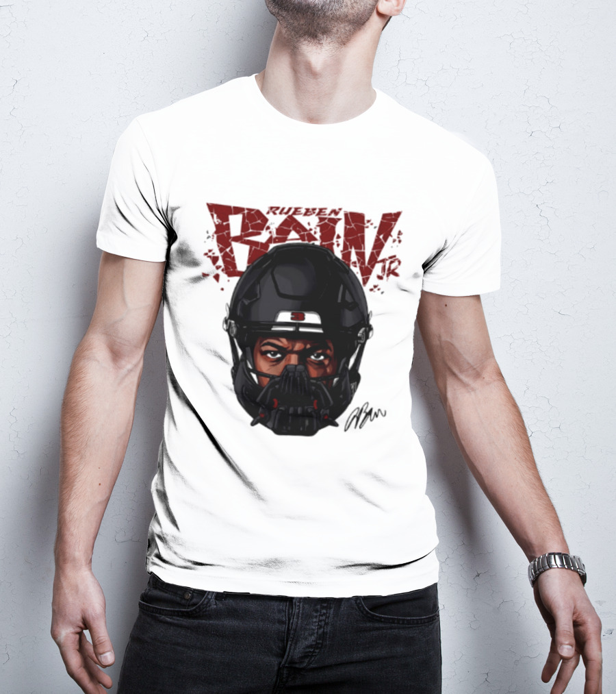 Rueben Bain Jr. Big Head Mask Tampa Bay Buccaneers T-Shirt