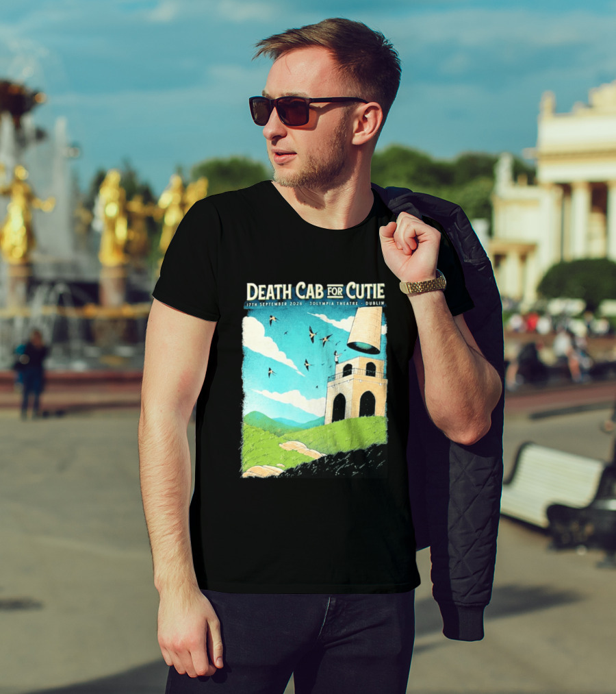 Death Cab For Cutie Olympia Theatre Dublin 17th September 2026 T-Shirt