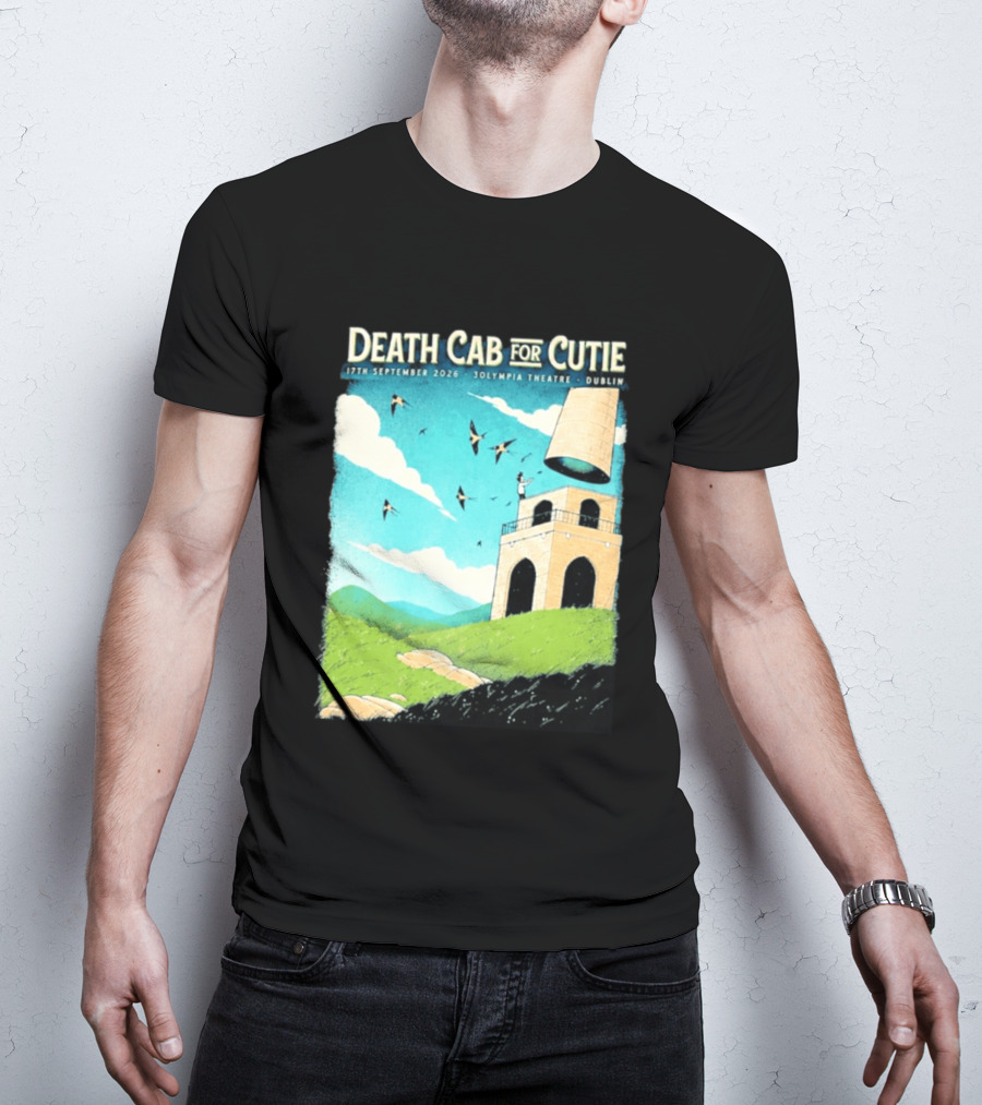 Death Cab For Cutie Olympia Theatre Dublin 17th September 2026 T-Shirt