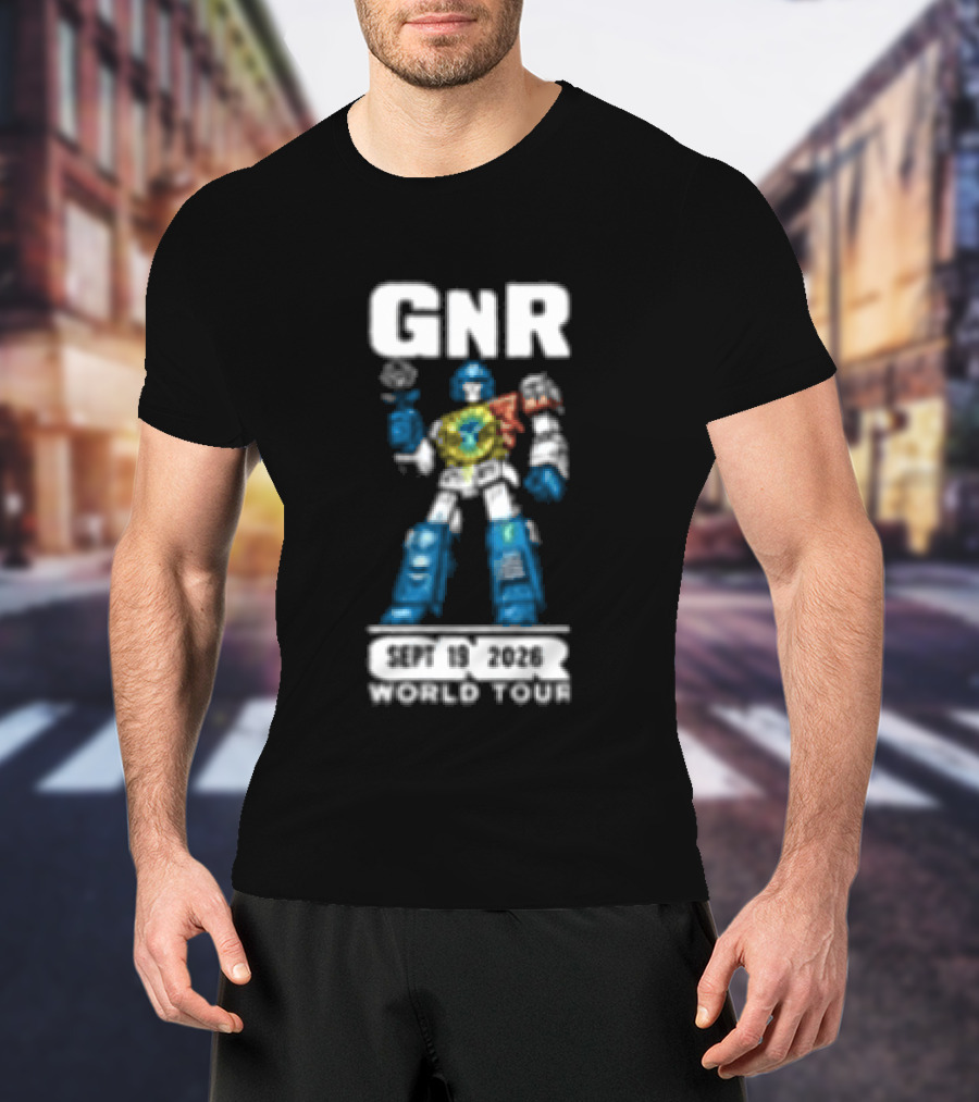 GNR Transformer Character Truist Park Atlanta GA 9 19 2026 T-Shirt