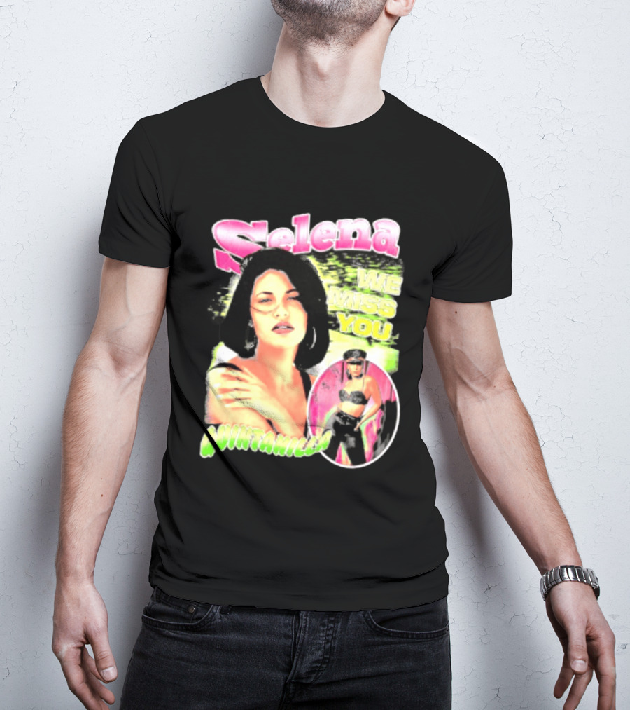 Selena Quintanilla We Miss You Tejano Music T-Shirt