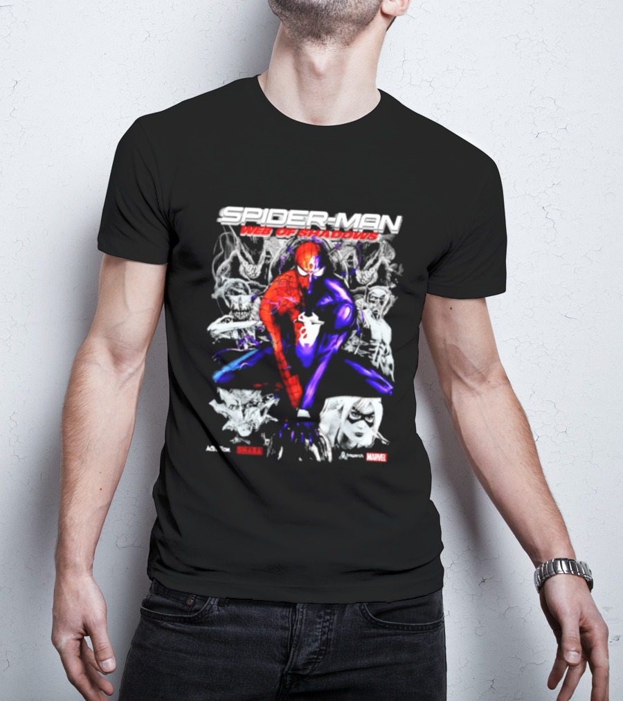 Spider Man Web Of Shadows Marvel Shaba Game T-Shirt
