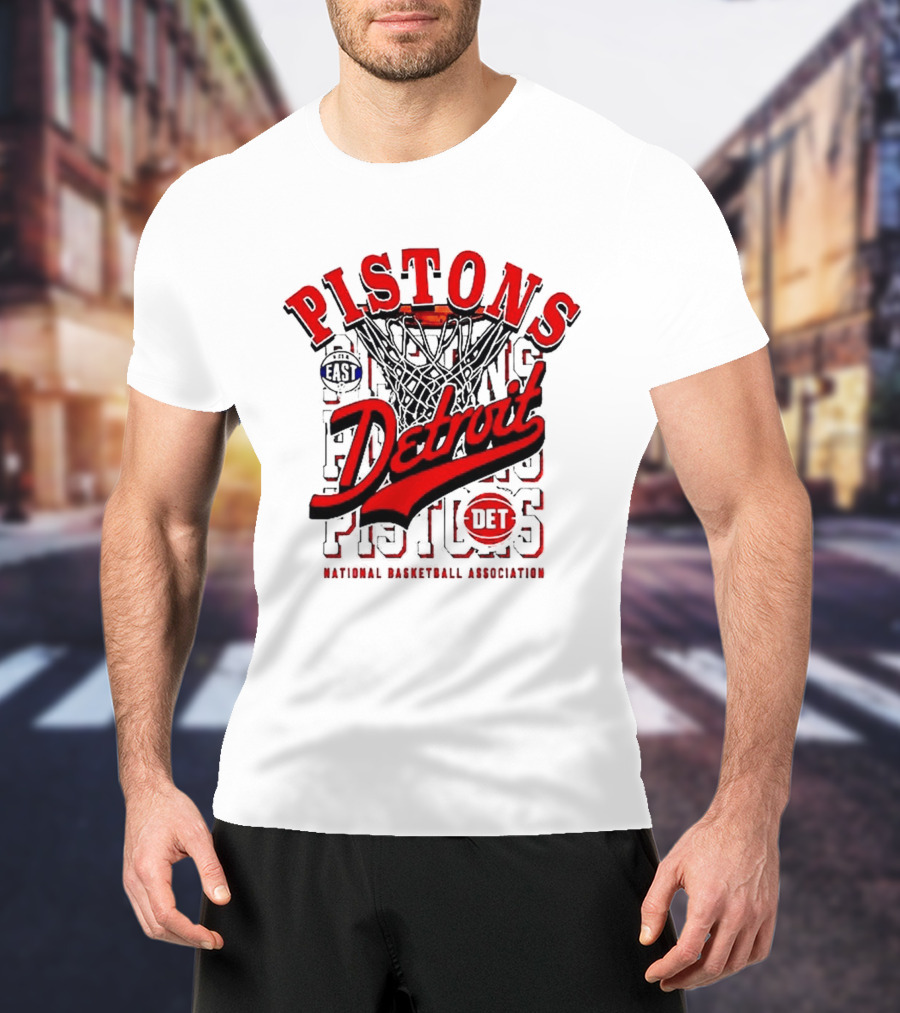 Pistons Detroit National Basketball Association East DET T-Shirt