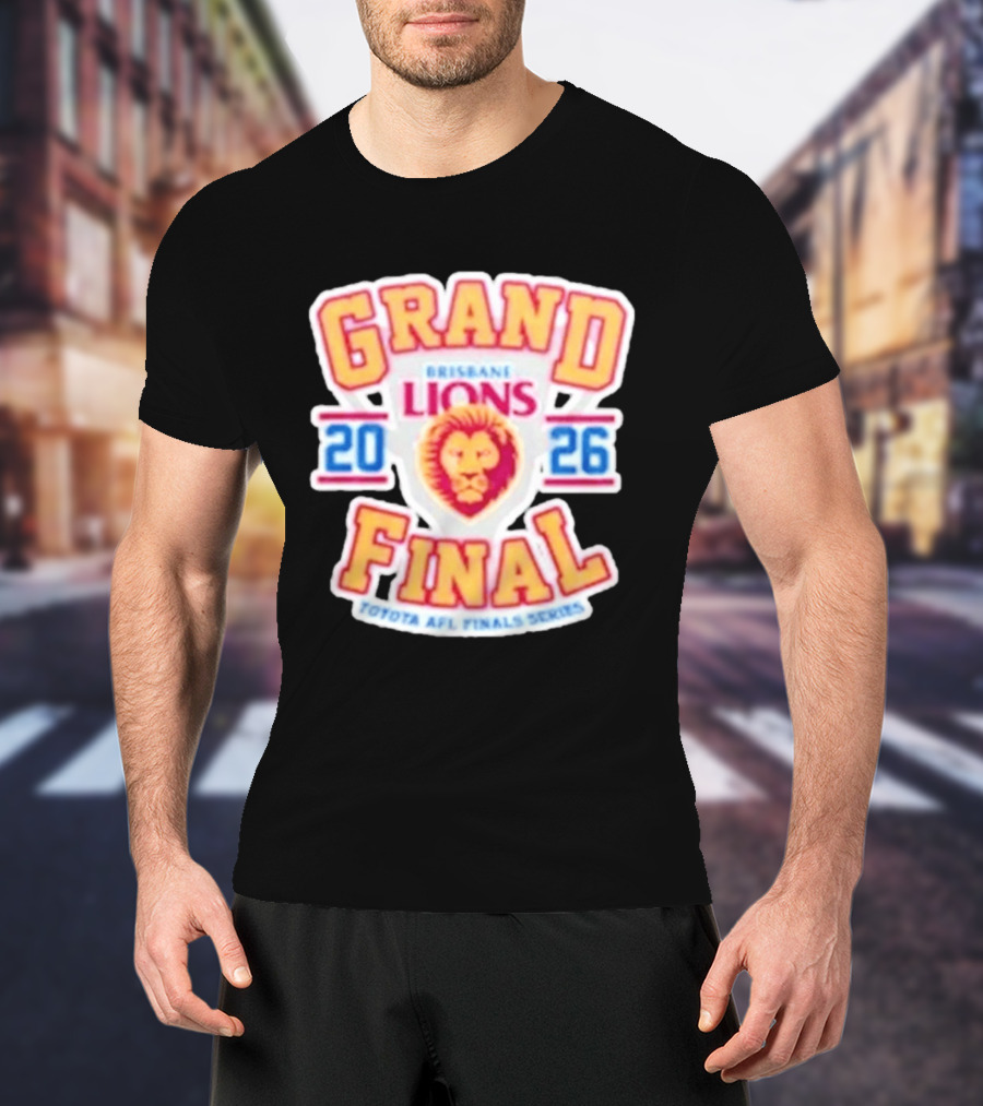 Brisbane Lions 2026 Grand Final Toyota AFL Finals Series T-Shirt