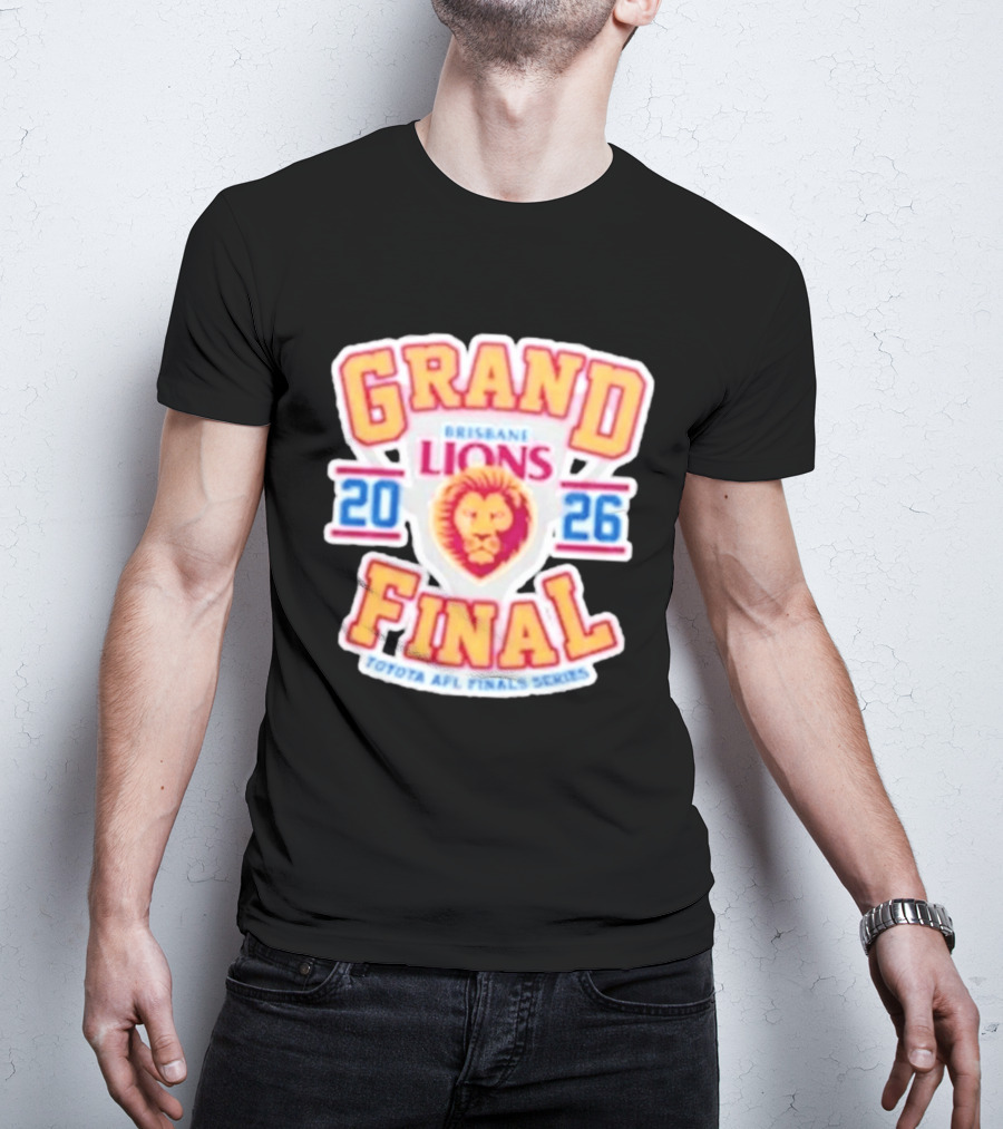 Brisbane Lions 2026 Grand Final Toyota AFL Finals Series T-Shirt