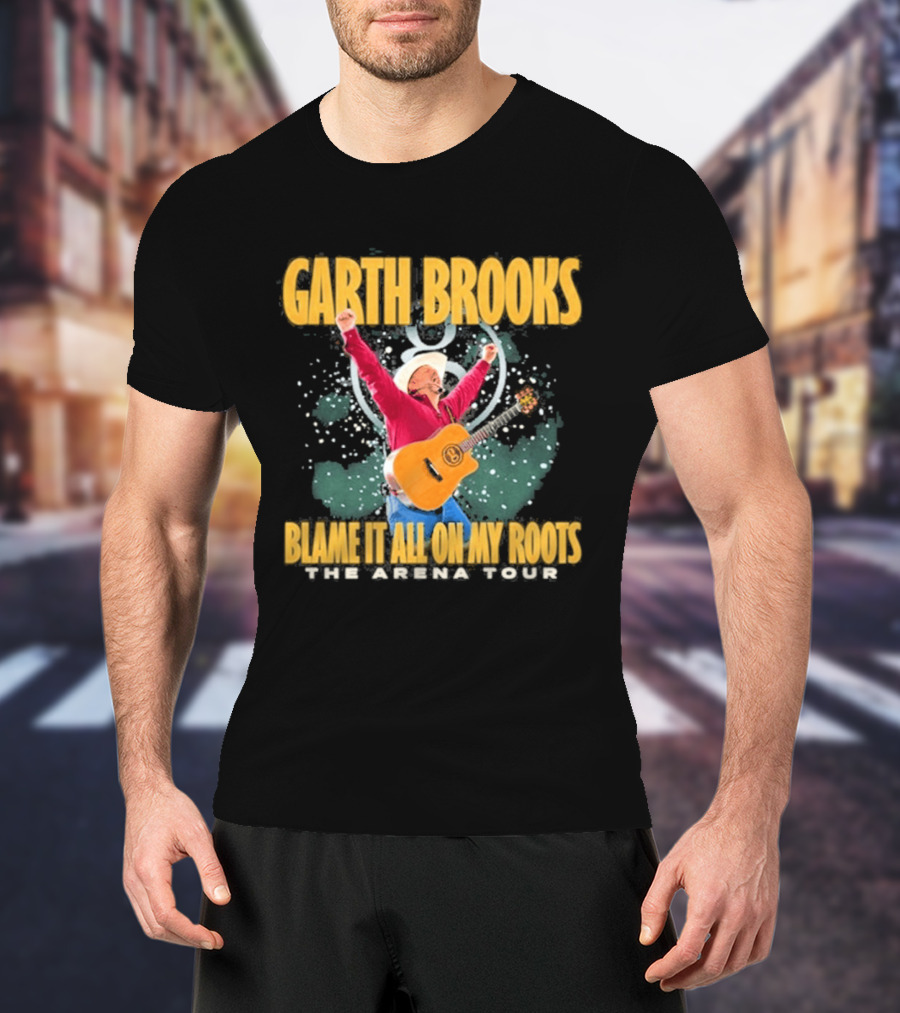 Garth Brooks Blame It All On My Roots The Arena Tour T-Shirt