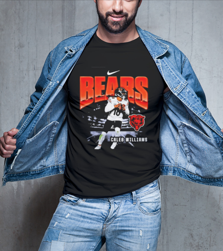 Nike Caleb Williams Bears Player Max90 T-Shirt