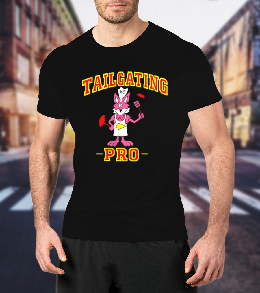 Kansas City Chiefs Tailgating Pro Cartoon Chef Fox T-Shirt