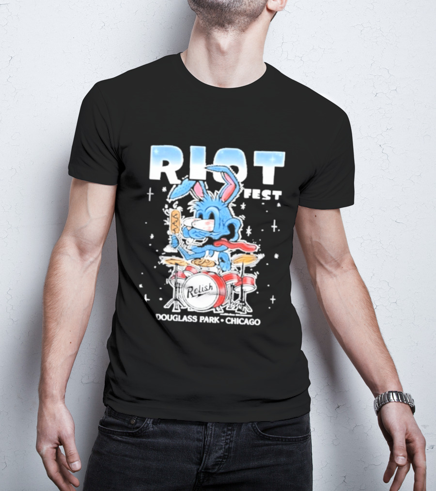 Riot Festival 2026 Douglass Park Chicago Relish Event T-Shirt
