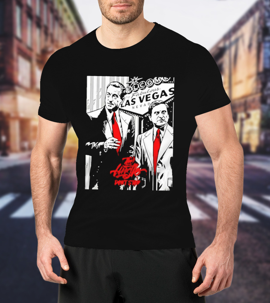 Las Vegas Casino Mobsters Red Tie T-Shirt