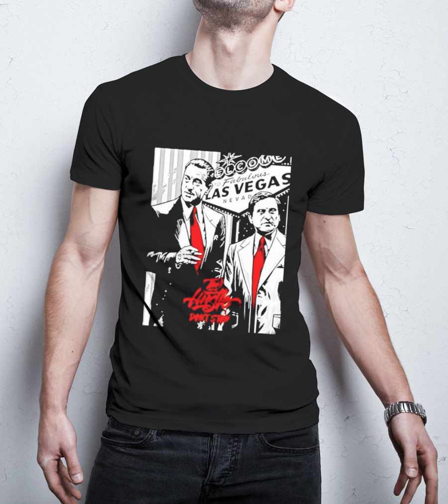 Las Vegas Casino Mobsters Red Tie T-Shirt