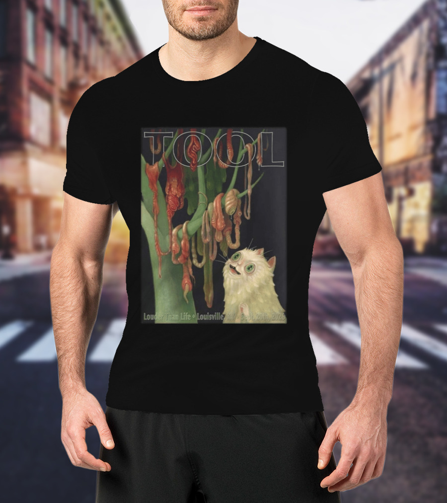 TOOL Louder Than Life Louisville KY Sept 20 2026 Cat T-Shirt