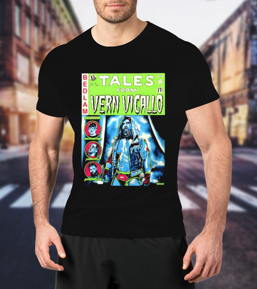 Tales From Vern Vicallo Featuring Bedlam Comic No 14 T-Shirt