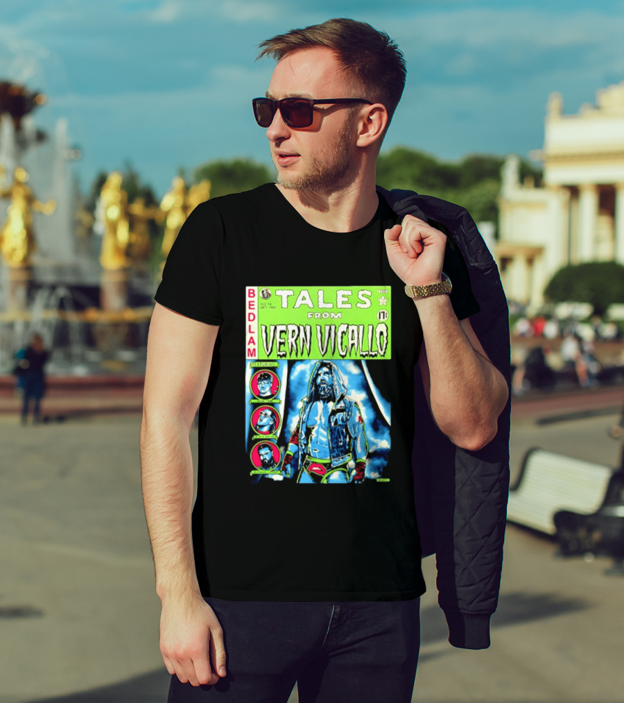 Tales From Vern Vicallo Featuring Bedlam Comic No 14 T-Shirt