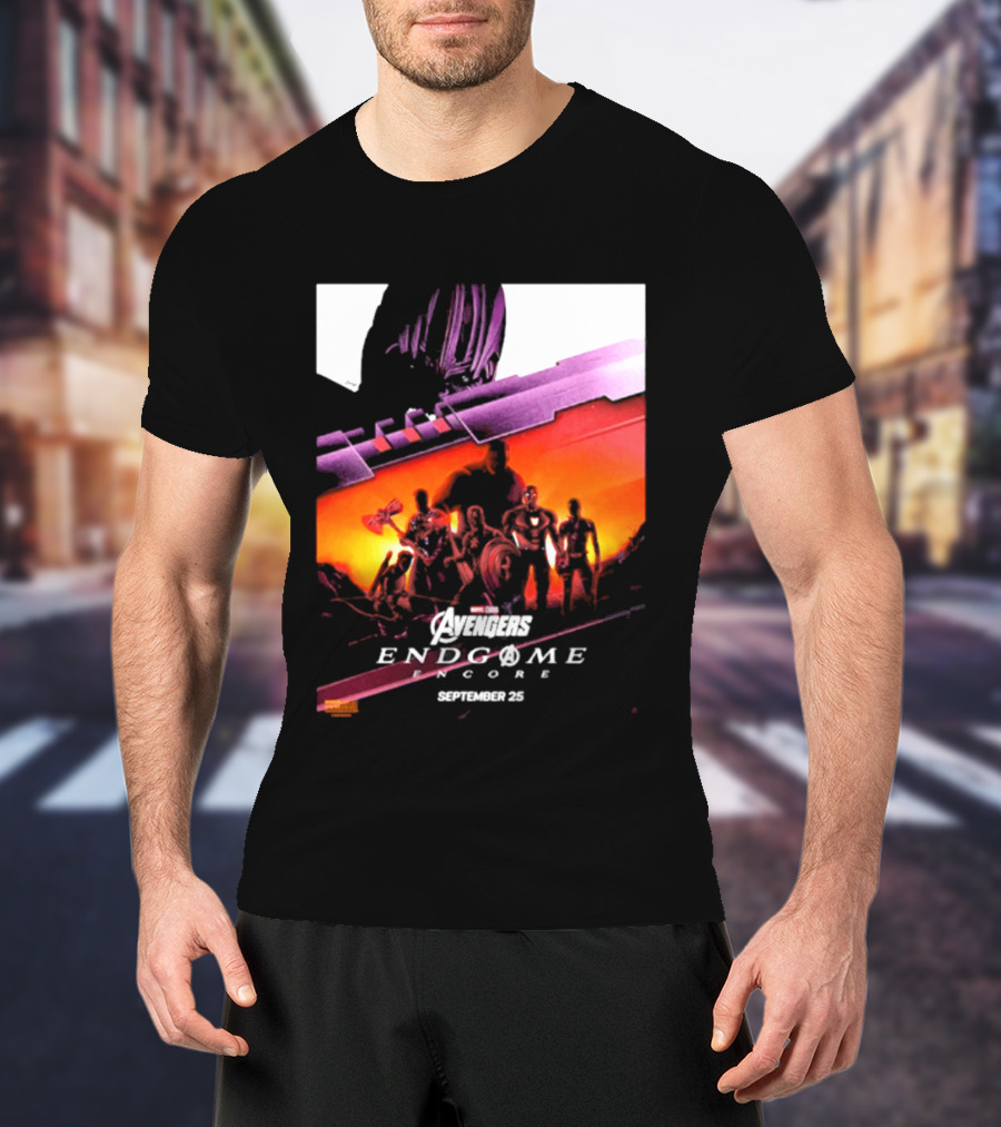 Avengers Endgame Encore Marvel Studios September 26 T-Shirt
