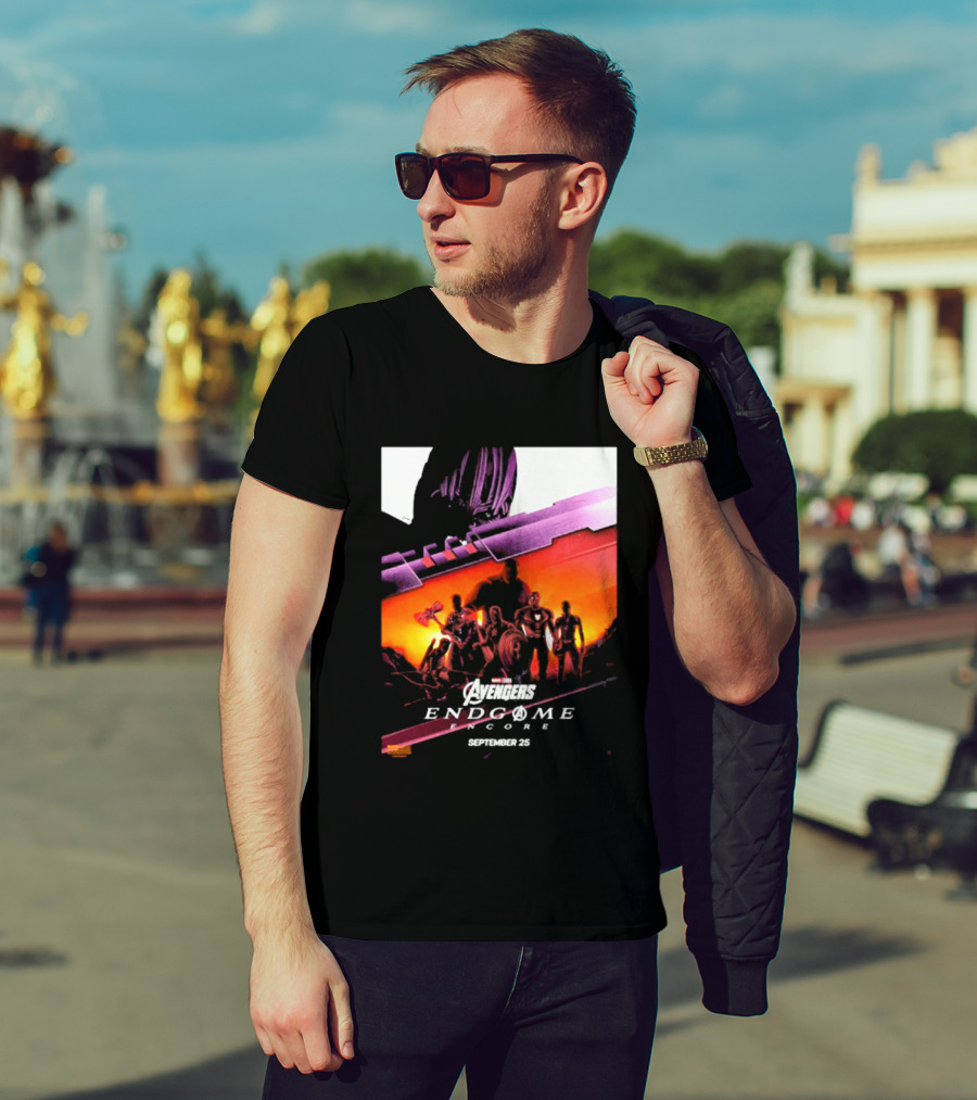 Avengers Endgame Encore Marvel Studios September 26 T-Shirt
