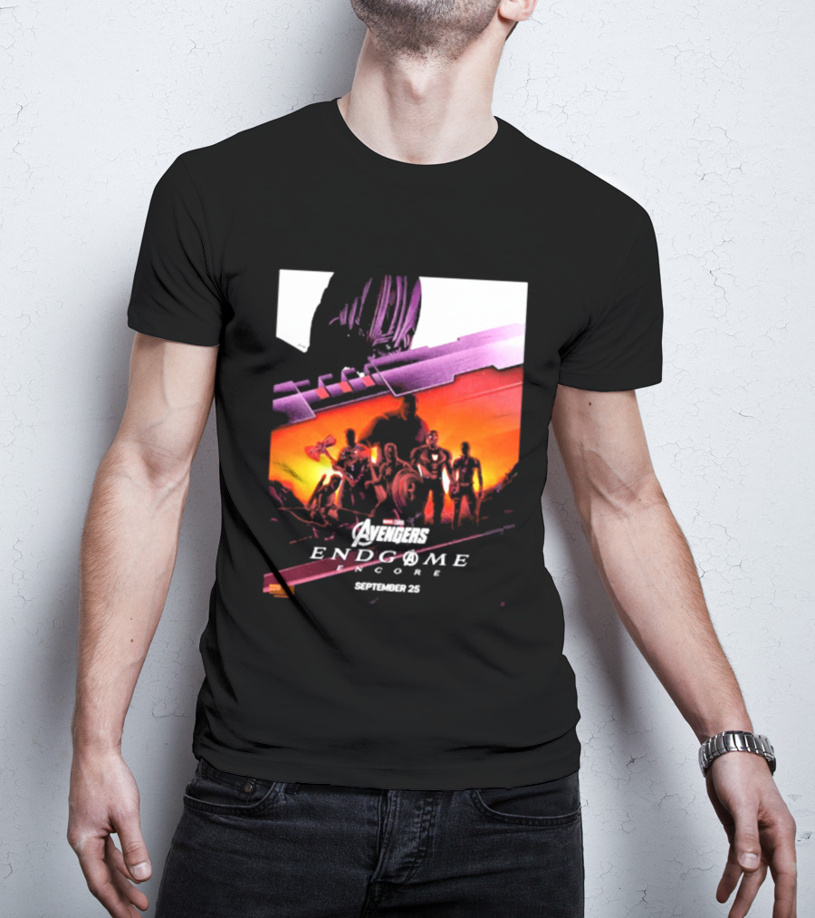 Avengers Endgame Encore Marvel Studios September 26 T-Shirt