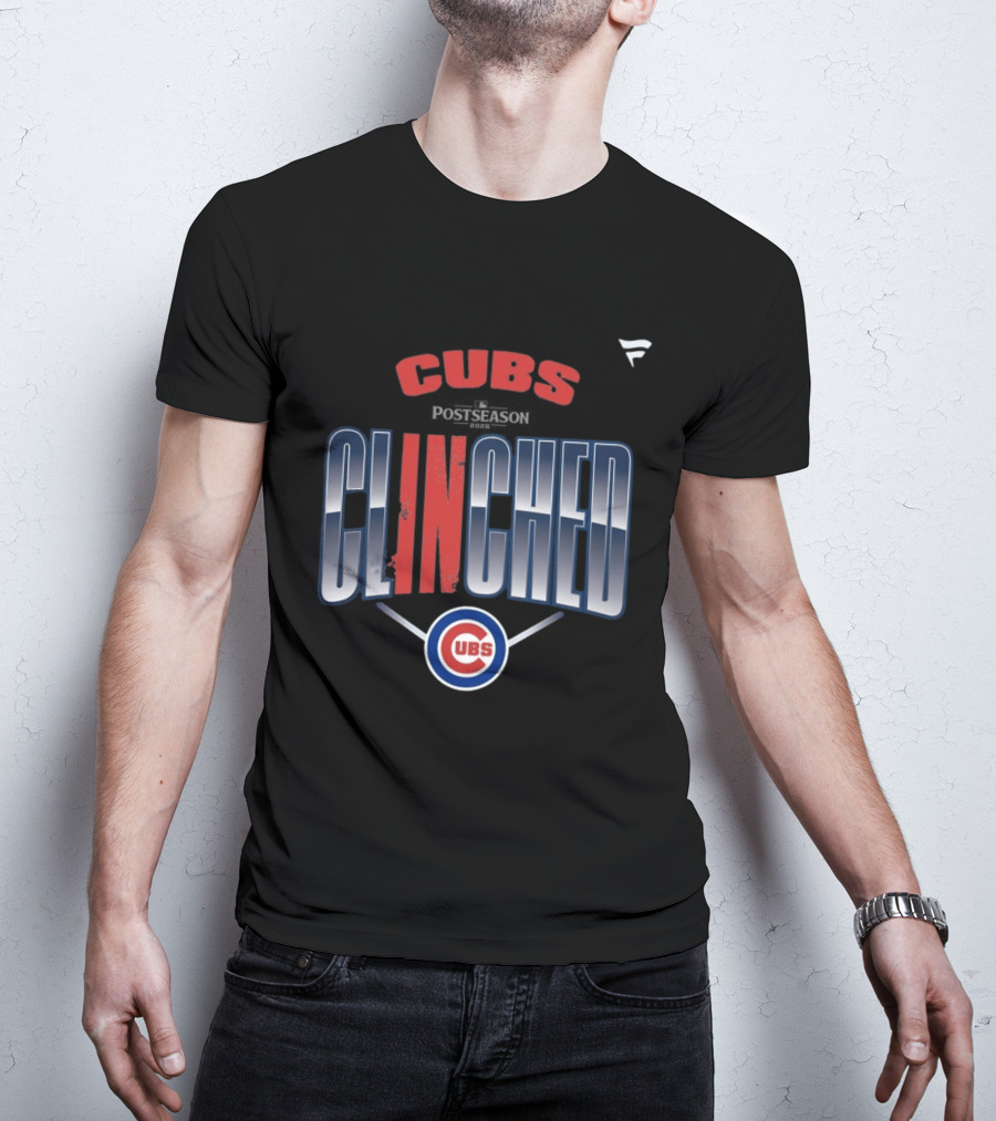 Chicago Cubs Postseason 2026 Clinched MLB T-Shirt