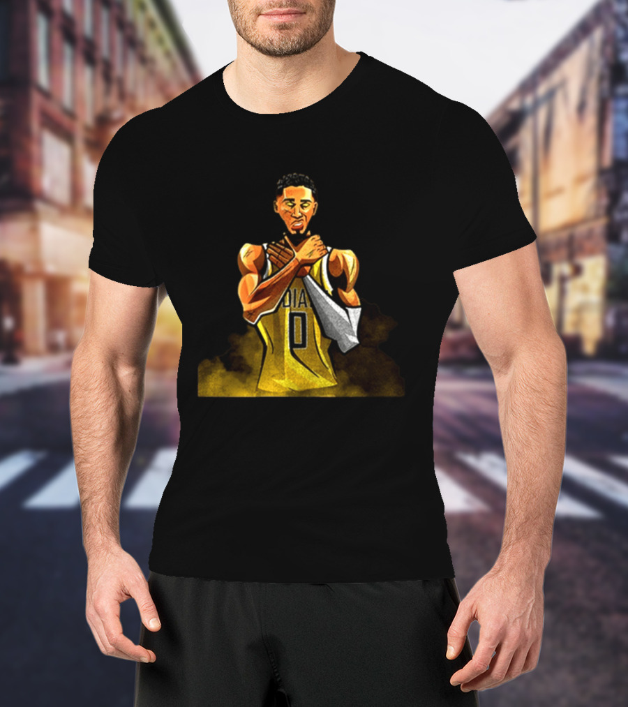 Choke 2.0 Indiana Pacers Reggie Miller Tyrese Haliburton T-Shirt