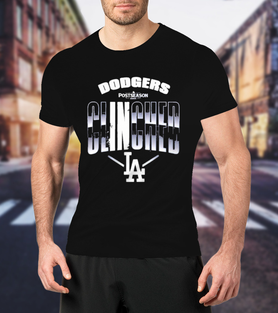Los Angeles Dodgers Postseason Clinched LA 2026 T-Shirt