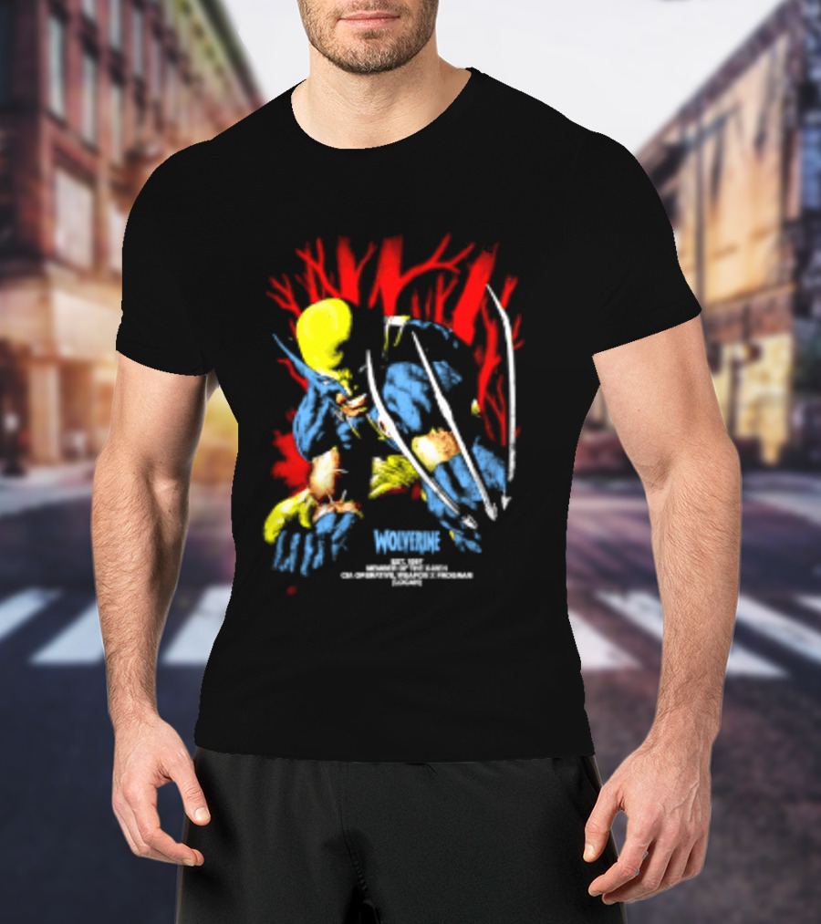 Wolverine Est 1997 Member Of X Men CIA Operative Weapon X Program Logan T-Shirt