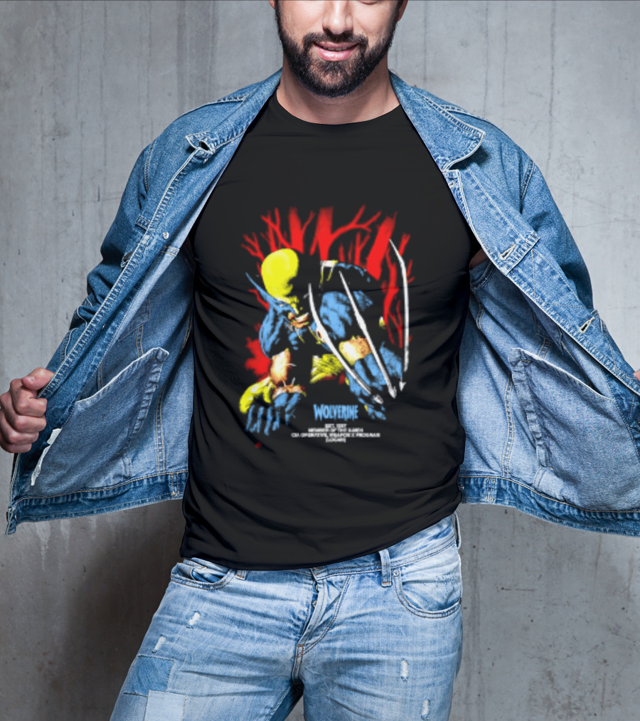 Wolverine Est 1997 Member Of X Men CIA Operative Weapon X Program Logan T-Shirt