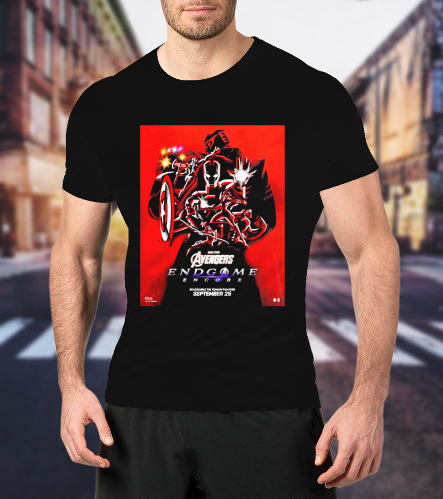 Avengers Endgame Encore 2026 Marvel Studios September 25 T-Shirt