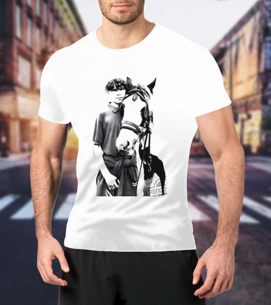 Aran Murphy Cillian Murphy Pony Kid Boy Horse T-Shirt