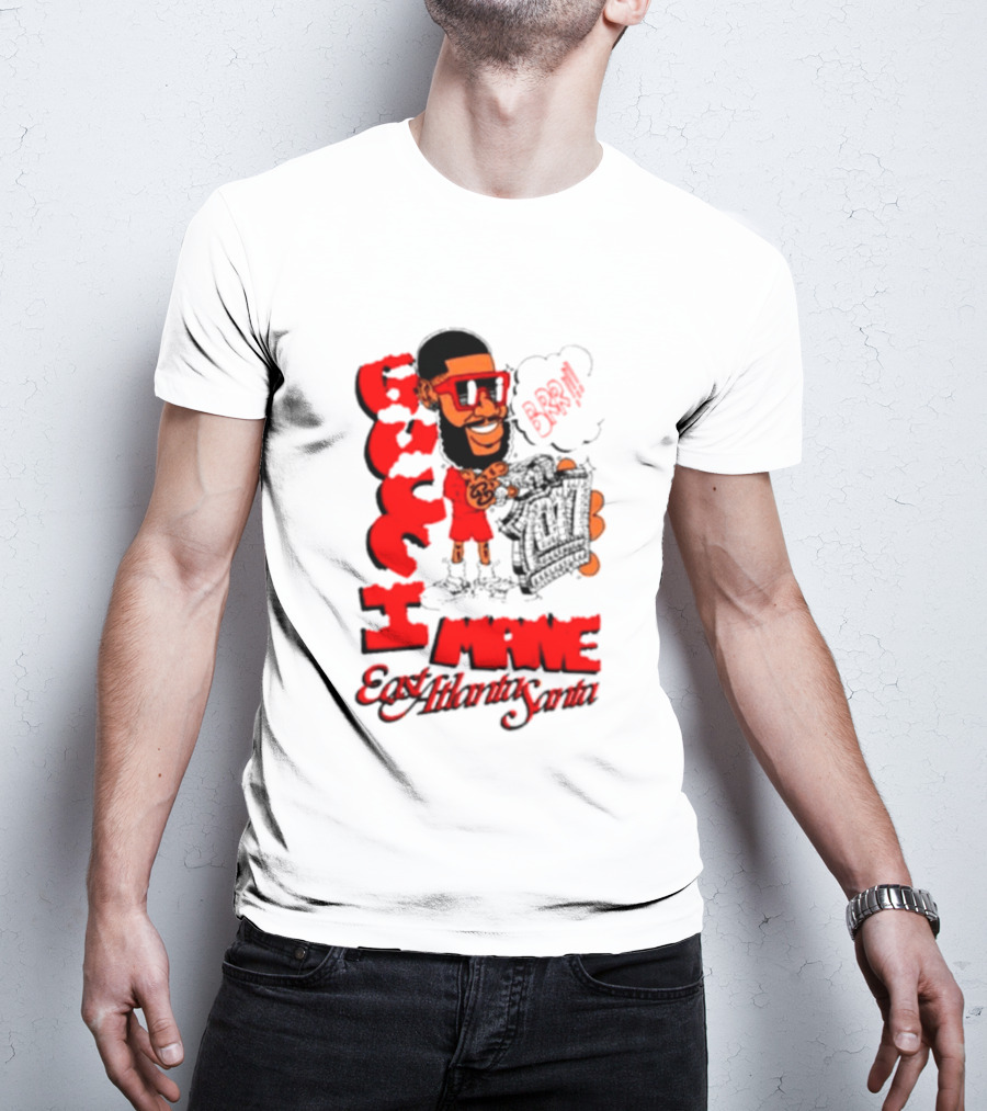 Gucci Mane Brr East Atlanta Santa Christmas T-Shirt