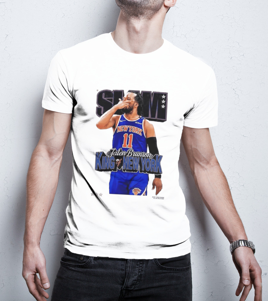 SLAM Magazine Jalen Brunson King Of New York Basketball 11 T-Shirt