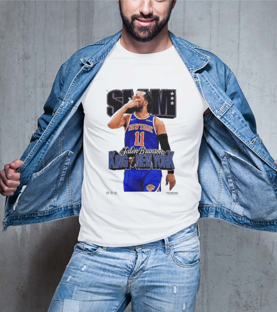 SLAM Magazine Jalen Brunson King Of New York Basketball 11 T-Shirt