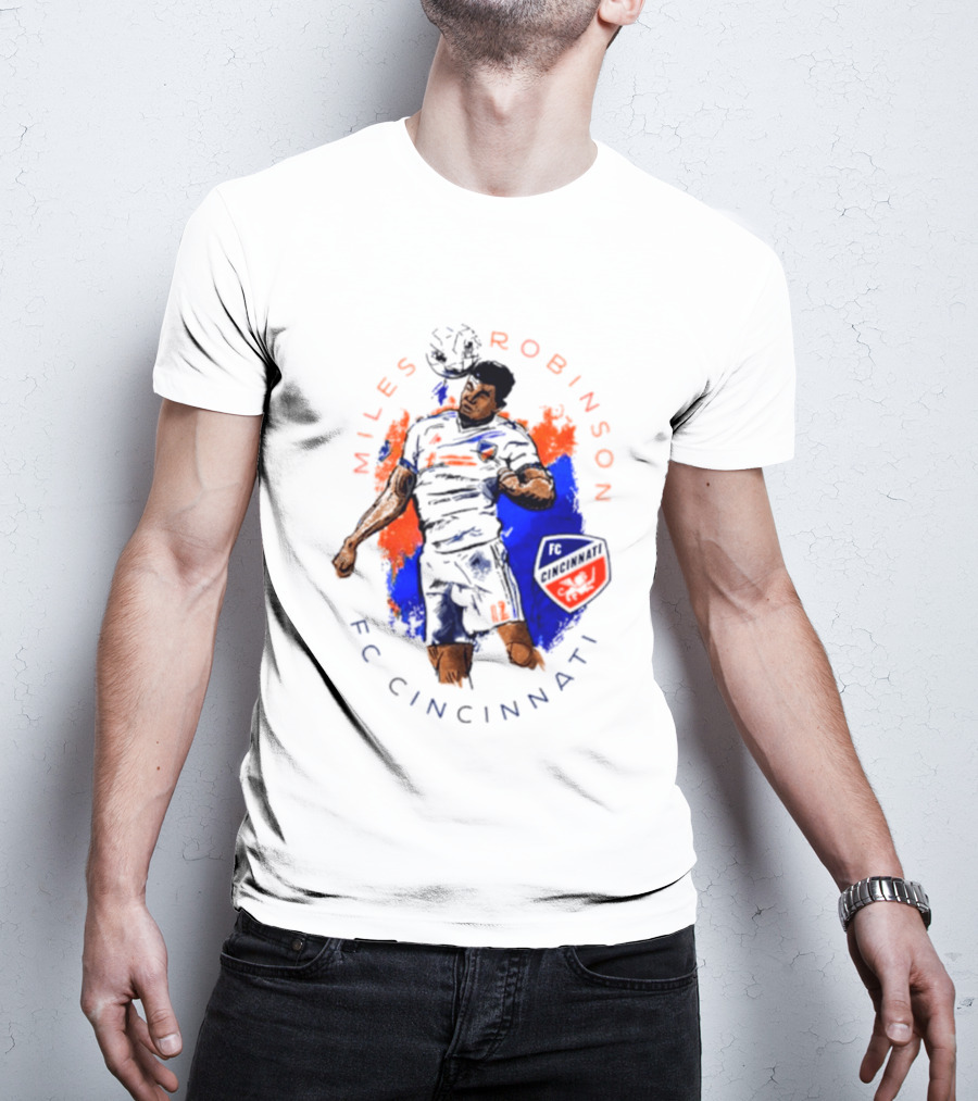Miles Robinson FC Cincinnati Player Make Your Mark T-Shirt