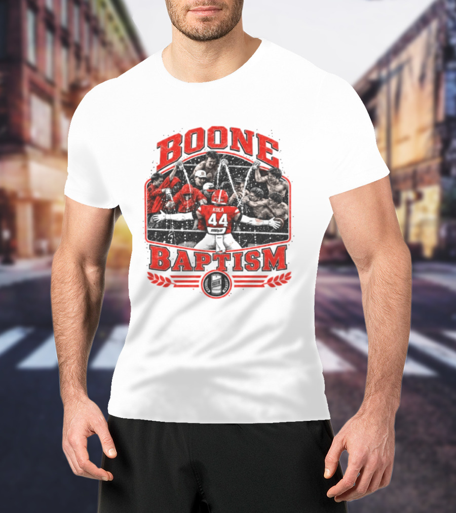 OSU Cowboy Football Boone Baptism Kola 44 T-Shirt