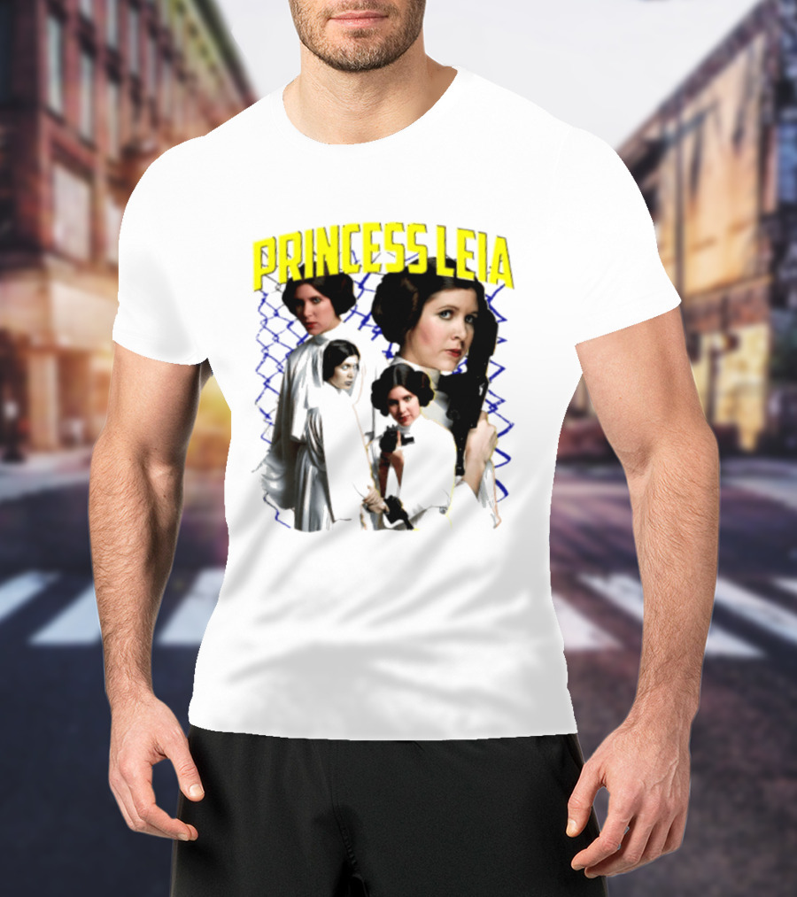 Princess Leia Star Wars Legends Bootleg Retro Fan T-Shirt