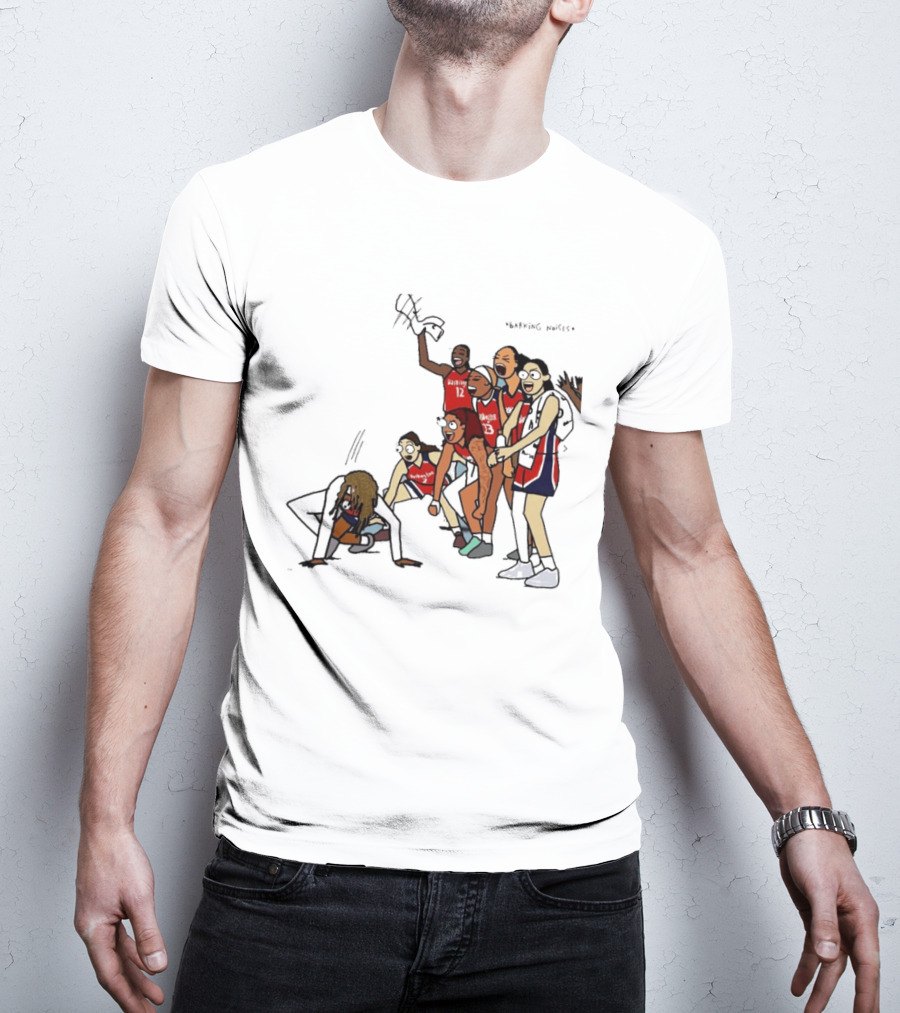 Washington Basketball Team Barking Noises Celebration Spielertrikot T-Shirt