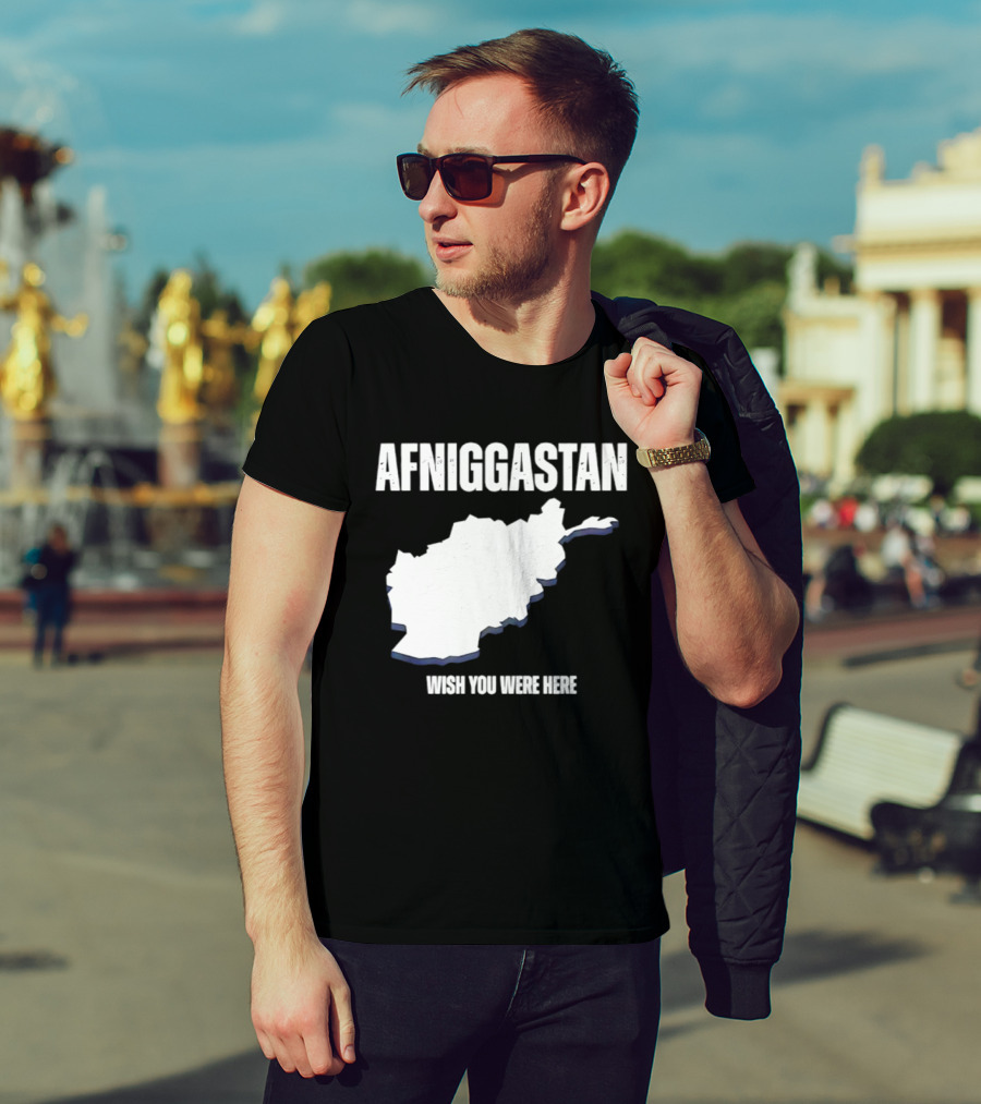Afniggastan Wish You Were Here Afghanistan T-Shirt