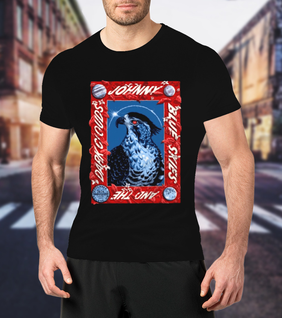 Johnny Blue Skies And The Dark Clouds Matthew Knight Arena Eugene OR September 21 2026 T-Shirt