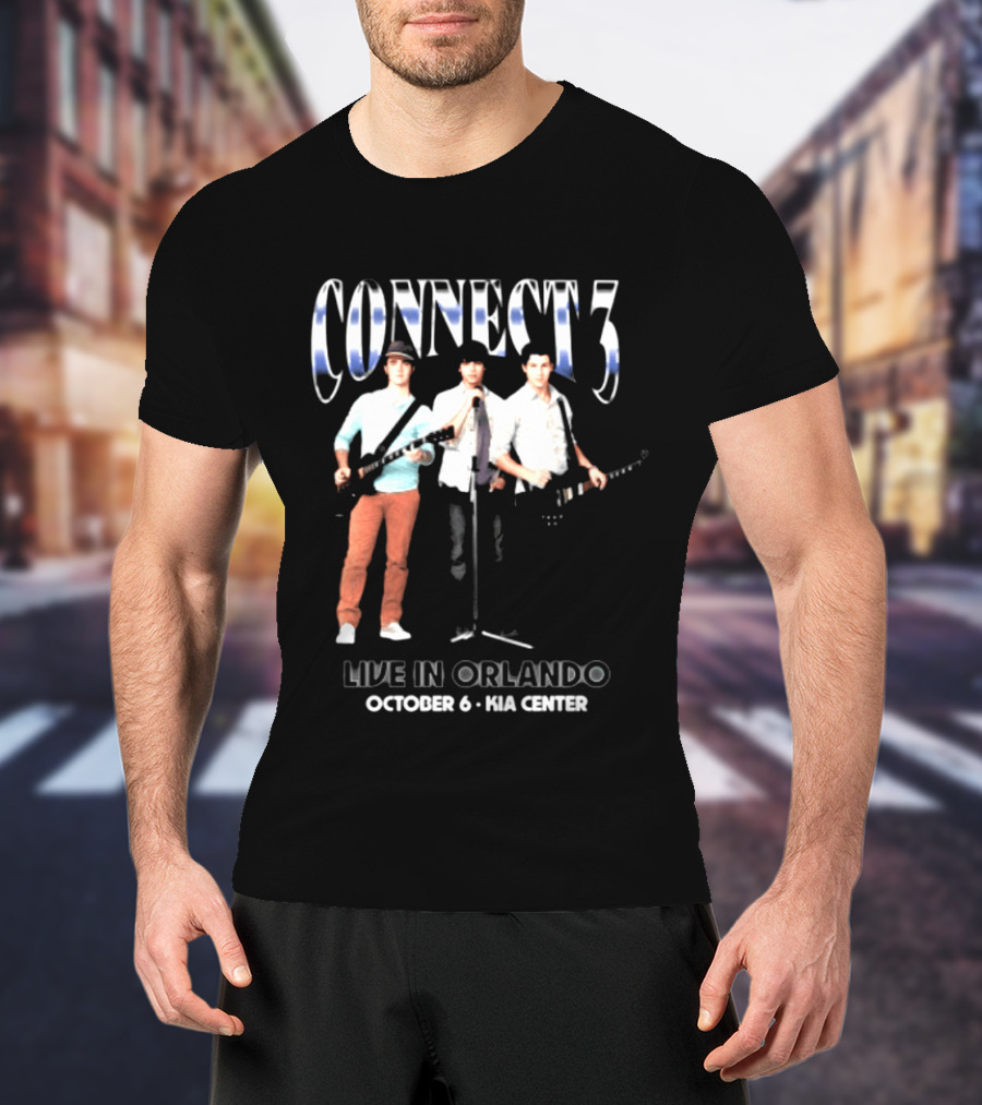 Connect 3 Live In Orlando October 6 Hia Center T-Shirt
