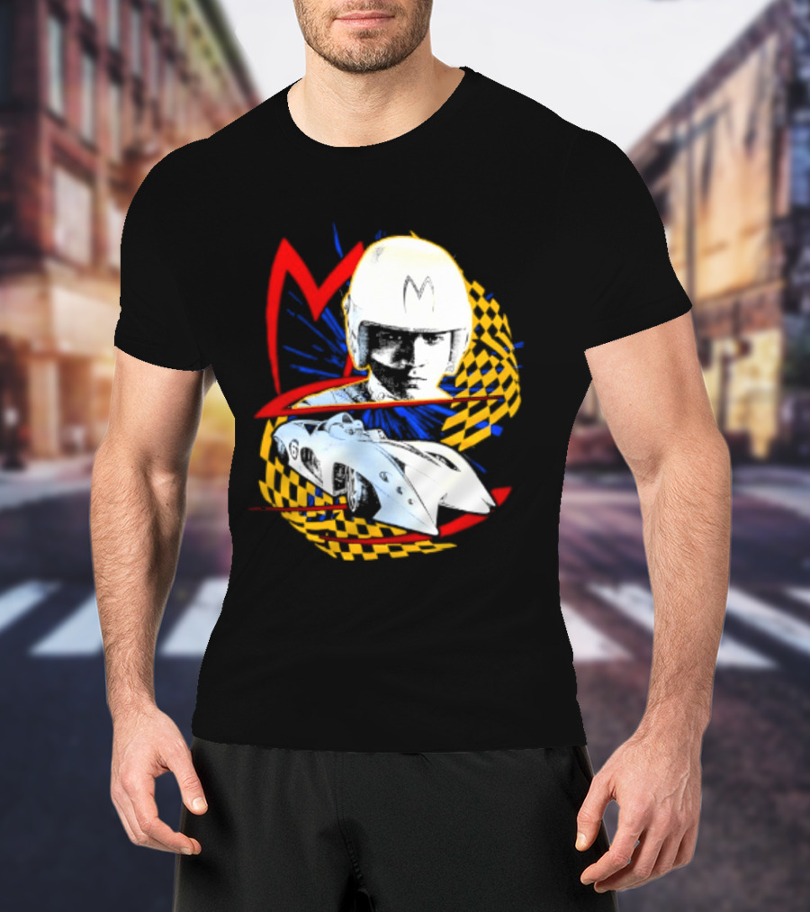Speed Racer Mach 5 M Iconic Race Car T-Shirt