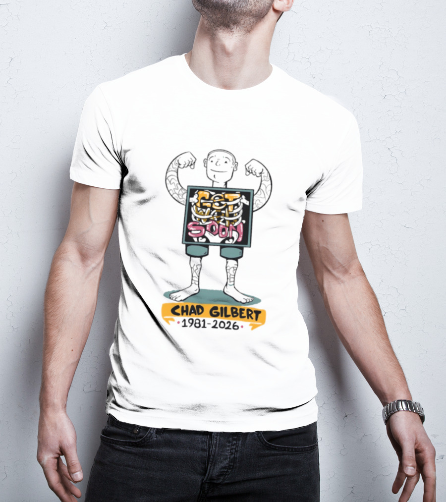 Chad Gilbert Get Well Soon 1981 2026 New Found Glory Tattoo T-Shirt