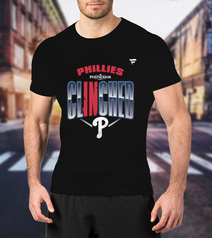 Philadelphia Phillies 2026 Postseason Clinched Locker Room T-Shirt
