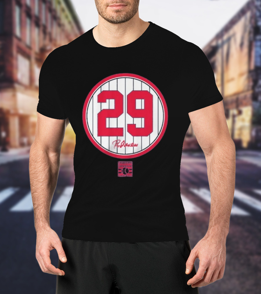 Rod Carew 29 Baseball Hall Of Fame Signature Number T-Shirt