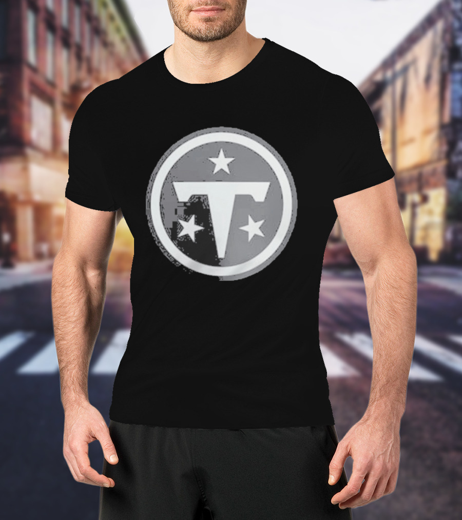 Tennessee Titans 2026 Salute To Service Logo With Stars T-Shirt